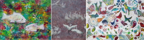 서양화가 이숙현 신상갤러리에서 개인전이 열리고 있다(사진=정경호 기자)