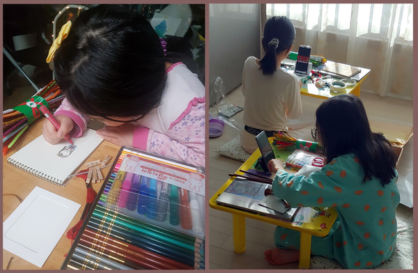 초록산타 상상학교의 특별한 크리스마스 활동 사진