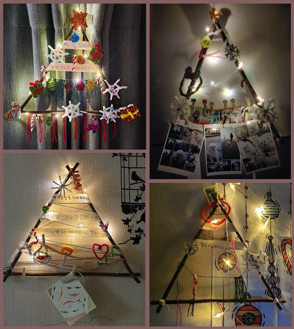 초록산타 상상학교의 특별한 크리스마스 결과물 사진