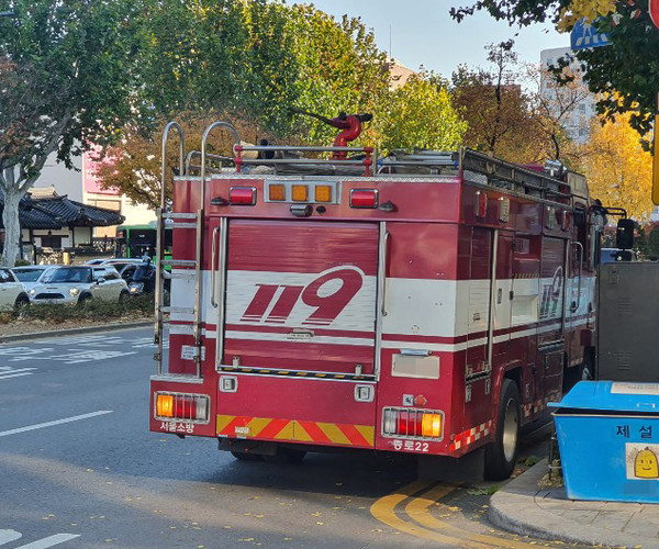 소방차 모습