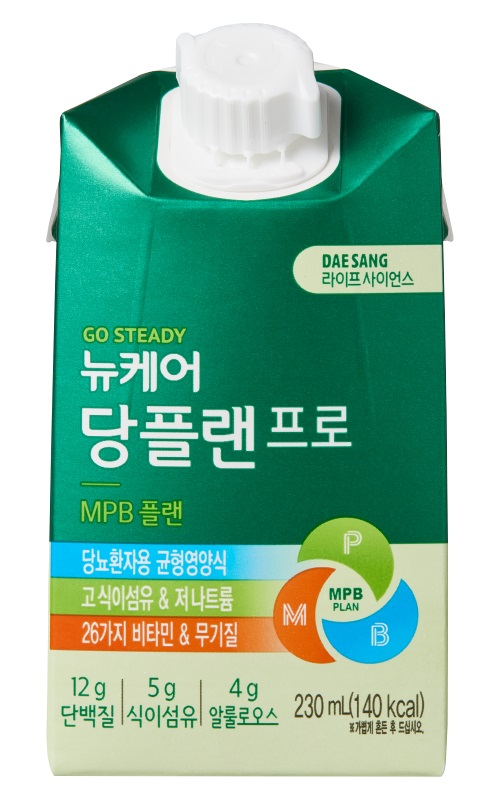 [사진자료] '뉴케어 당플랜 프로' 제품 이미지(사진제공=대상라이프사이언스)