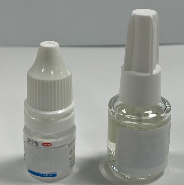 왼쪽부터 순서대로 안약과 무좀약 (사진 = 공정거래위원회 제공)