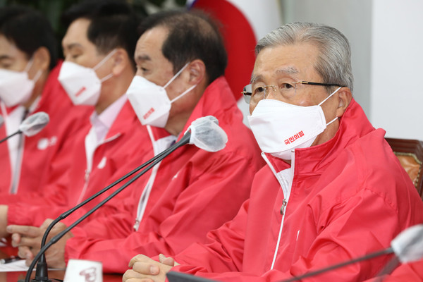 김종인 국민의힘 총괄선거대책위원장이 9일 서울 여의도 국회에서 열린 중앙선거대책위원회의에서 발언하고 있다.2021.12.09 / 사진=[공동취재사진]