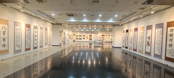 2022 인사동 비엔날레에 전시된 작품 (사진 = 정경호 기자)