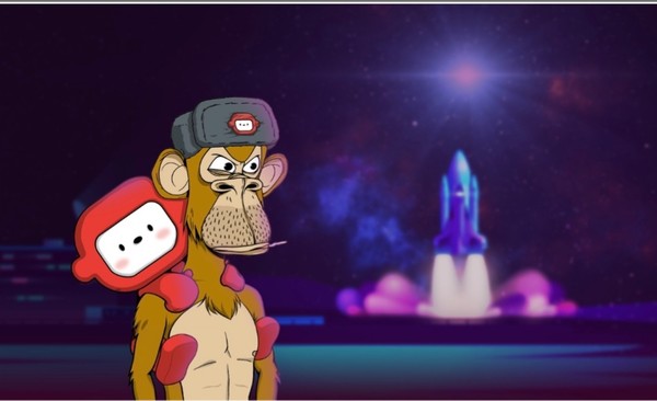 BAYC #4172와 젤리스. (이미지=젤리스페이스 제공)