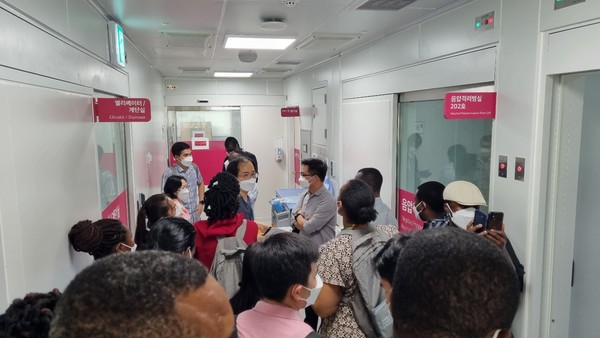 서울의료원, 해외 보건부 연수생에 코로나19 대응 노하우 전수 자료사진