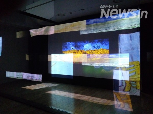 반고흐 빛의세계 전시영상 캡쳐