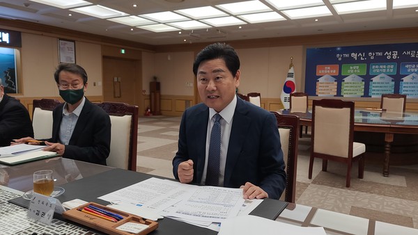 김관영 전북도지사. (사진=정경호 기자)