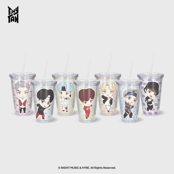 TinyTAN Cool Name Tumbler 제품사진.