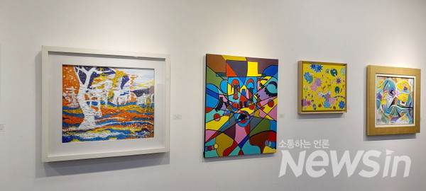 최재혁 작가 작품(사진=정경호 기자)