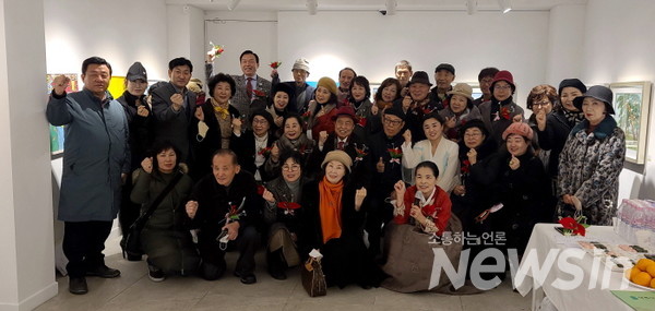 상록아트회원 갤러리 인(사진=정경호 기자)