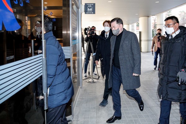 유동규 전 성남도시개발공사 기획본부장이 7일 오전 서울 서초구 서울중앙지방법원에서 열린 위례신도시 개발 특혜 의혹 추가기소 1차 공판에 출석하고 있다.2022.12.07 / 사진=[공동취재사진]