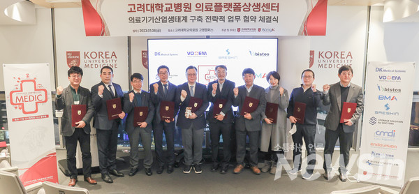 고려대학교 안암병원 의료플랫폼상생센터, 의료기기 국산화 생태계 구축, 제조기업과 대규모 MOU