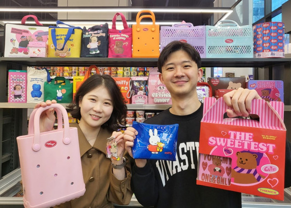 CU 밸런타인데이 콜라보 상품