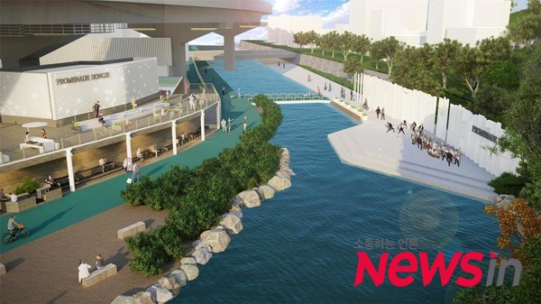 서대문구 홍제천,  '2023 도시경관 개선사업 공모'에서 최종 선정