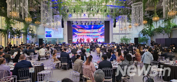 남산 월드케이팝센터 글래스홀에서 ‘주한 외국대사 초청 제1회 글로벌 K-컬처 서울포럼’을 (사)한국수입협회(김병관 회장)와 공동 개최(사진=정경호 기자)