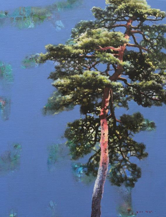 빛의 파장(Pine tree Story) '류명렬 특별 초대전展'