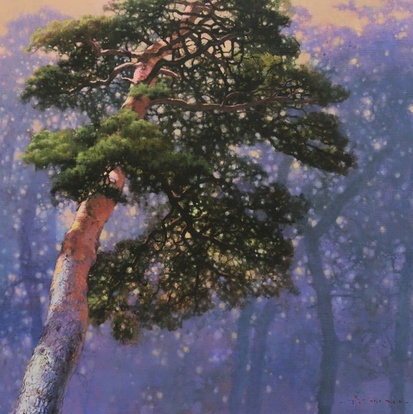 빛의 파장(Pine tree Story) '류명렬 특별 초대전展'
