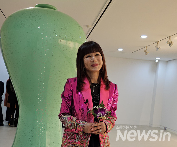 설치미술가 심영철 작가(사진=정경호 기자)