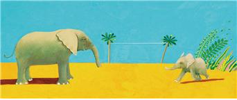 Ernest the Elephant 2021ⓒAnthony Browne