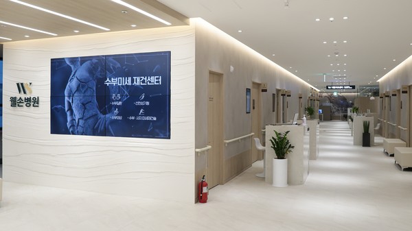 웰손병원 로비(사진제공 웰손병원)