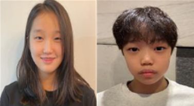 좌측부터 문수아, 문민석.