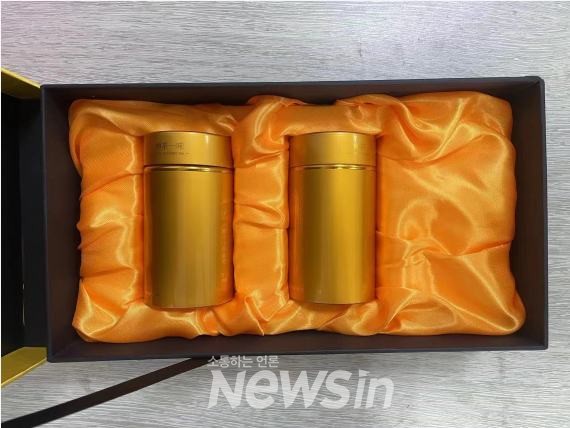 ▲항저우 시장감독관리국이 지난 5월 적발한 과대포장 찻잎 제품. (사진=항저우 시장감독관리국 제공)