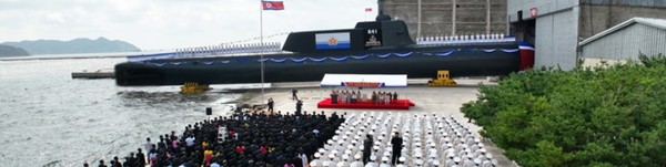 북한 노동당 기관지 노동신문은 8일 첫 전술핵공격잠수함인 '김군옥영웅함'을 건조했다고 밝혔다. 2023.09.08 / 사진=[노동신문 캡처]