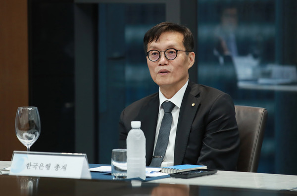 이창용 한국은행은 총재가 25일 오후 서울 중구 한국은행에서 하반기 금융협의회를 주재하고 있다.2023.09.25 / 사진=[한국은행 제공]