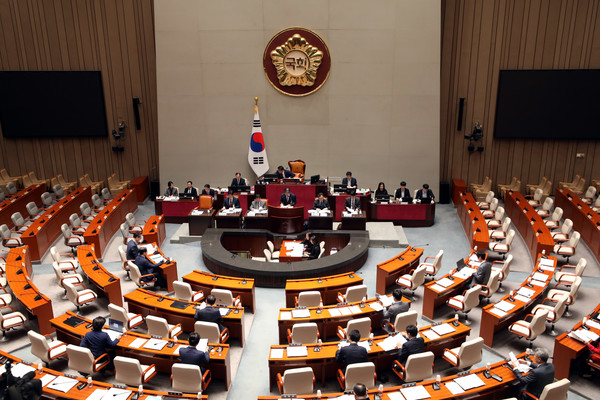 류덕현 중앙대 교수가 1일 오후 서울 여의도 국회에서 열린 예산결산특별위원회 전체회의 ‘ 2024년 예산안 공청회’에서 발표를 하고 있다. 2023.11.01.