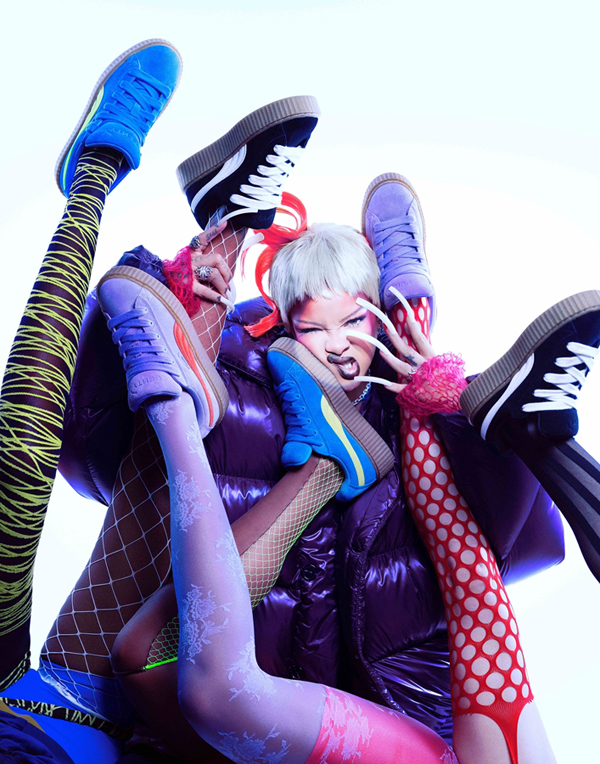 리한나(Rihanna)의 아이코닉 스니커, ‘크리퍼(Creeper)’