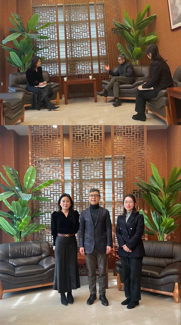 왼쪽부터 이혜민 서기관, 애홍가 교육공사, 송은영 박사