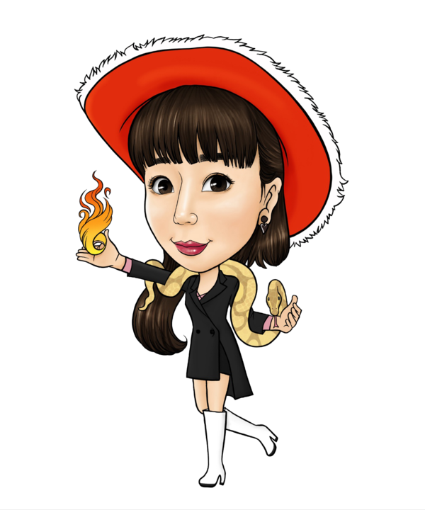 최승희 마술사 캐리커쳐