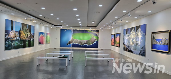 울림 최예태 미수(米壽) 초대전(사진=정경호 기자)