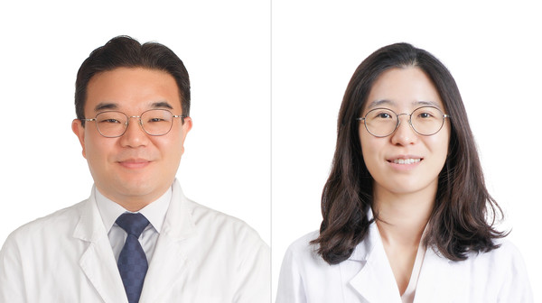 경희대치과병원 소아치과 최성철 교수, 교정과 안효원 교수(좌측부터).