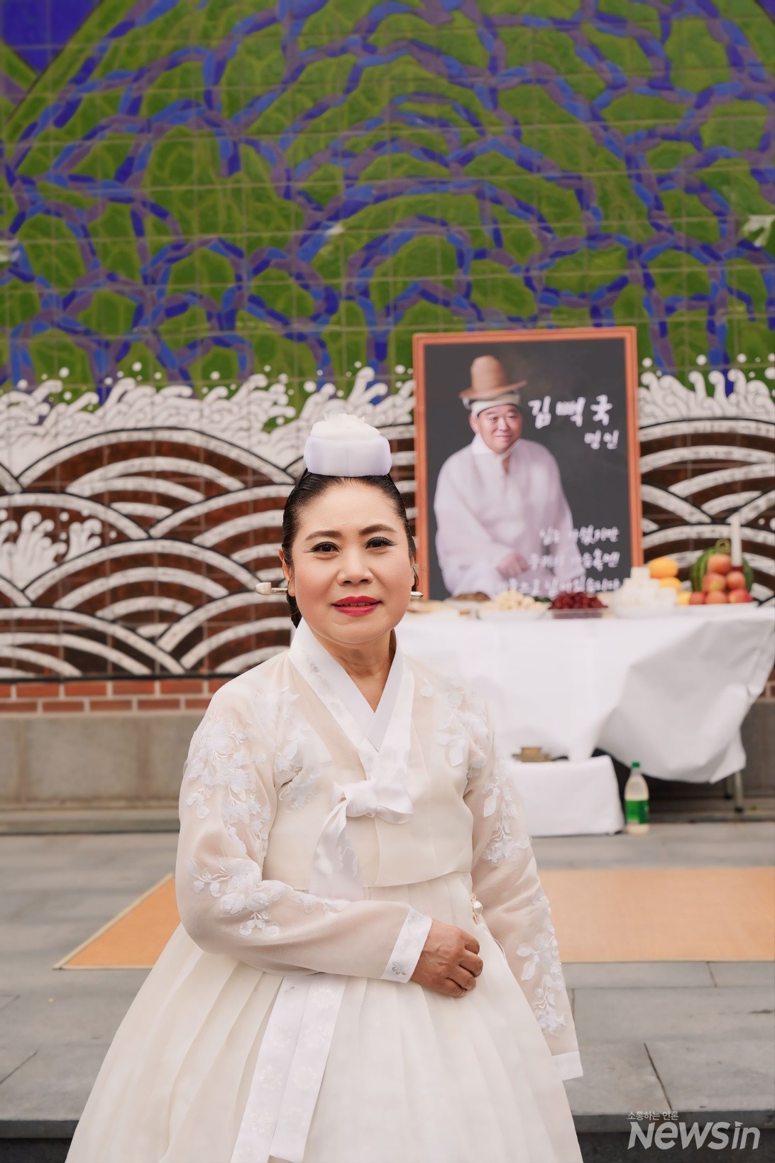 이번 행사를 주관한 이혜솔예술단의 이혜솔 단장