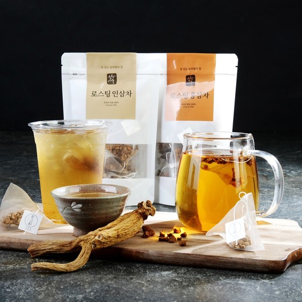 로스팅 인삼차
