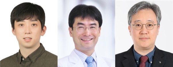 고대의대 정석송 교수 연구팀(왼쪽부터) 고대의대 정석송,  서울대병원 가정의학과 박상민, 보라매병원 소화기내과 김원 교수.