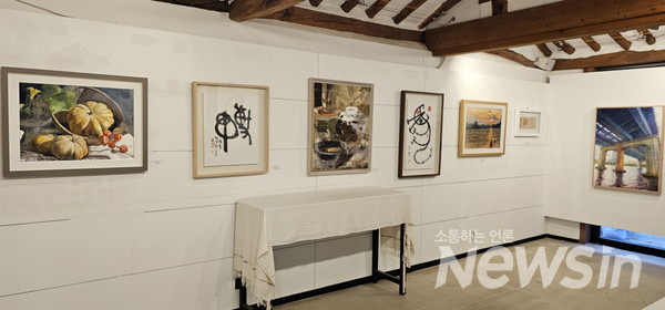 썸머아트 쇼 2부 전시 작품(사진=정경호 기자)