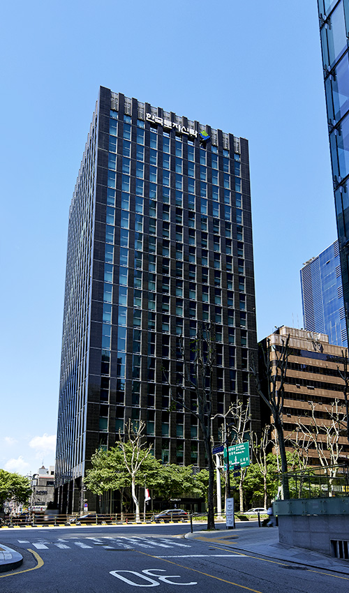 한국토지신탁 사옥 모습.