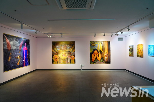 정성아 작품(사진=오병철 기자)