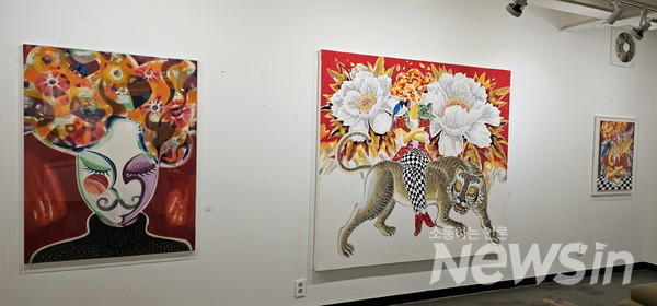 ‘도시의 삐에로’ 갤러리 모나리자 산촌(사진=정경호 기자)