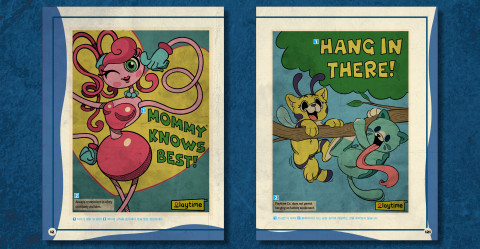 사진: ‘파피 플레이타임 공식 게임 설정집: 생존자의 비밀 수첩’ 내지