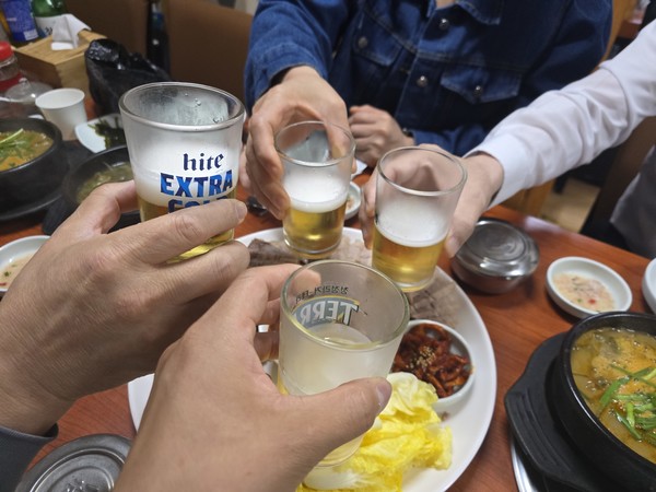 서울 종로에서 직장인들이 회식을 하고 있다. 2024.10.07