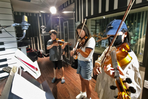 사진: 서울시립청소년음악센터 ‘스쿨 오브 뮤직’ 수업 모습