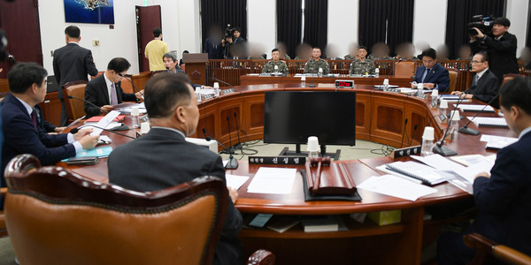 30일 오전 서울 여의도 국회에서 정보위원회의 국방정보본부 국정감사가 열리고 있다.2024.10.30 / 사진=[국회사진기자단]