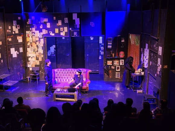 블랙코미디 연극 '죽여주는 이야기'...크리스마스 조기예매 할인 오픈_사진자료