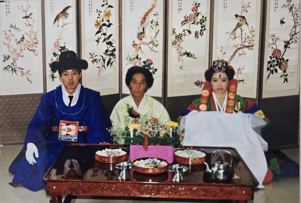 1988년 11월 27일 빈배 시인 결혼 폐백 식(시인·사진 수집가 장재필).