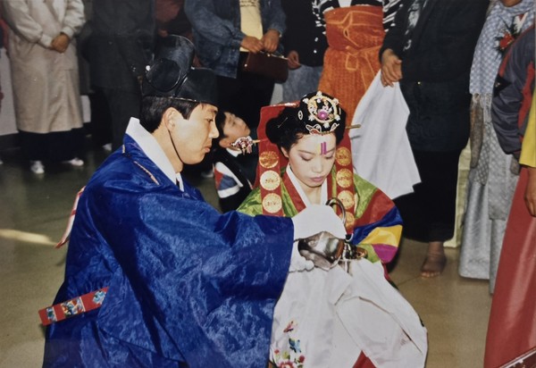 1988년 11월 27일 빈배 시인 결혼 폐백 식(시인·사진 수집가 장재필)