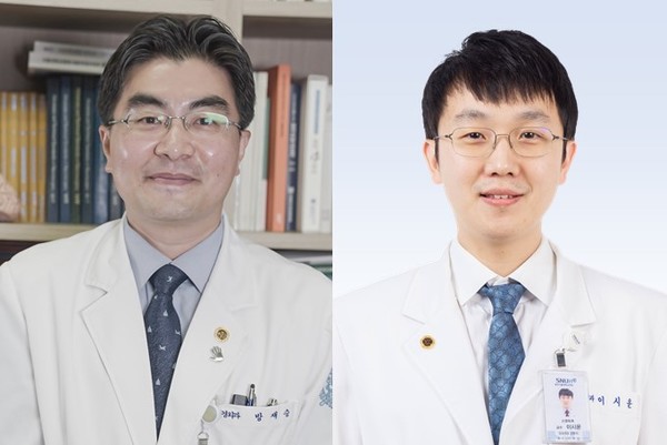 분당서울대병원 신경외과 방재승 교수(좌), 이시운 교수(우).